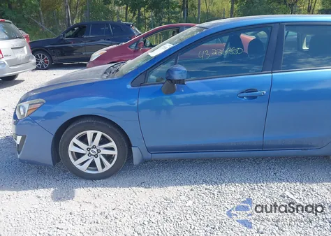 2015 Subaru Impreza 2.0I Premium z USA, uszkodzony, nr VIN JF1GPAC65FH284029
